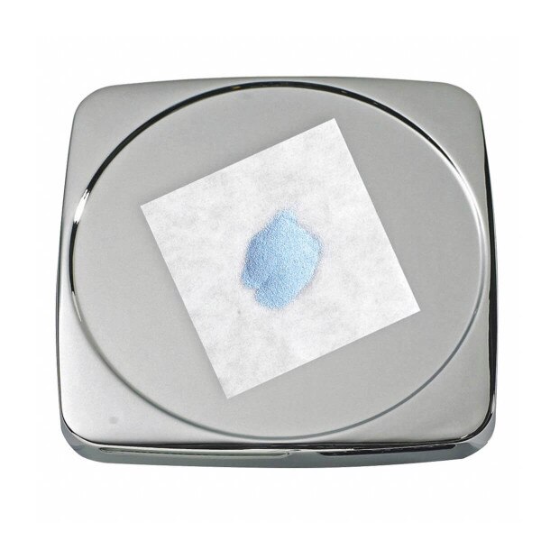 Weighing paper, 3 x 3", on scale